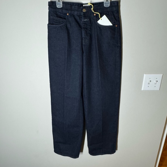 NWT CLOSED NIKKA Wide Leg Women’s Jeans DARK BLUE Sz. 26 - Picture 3 of 8